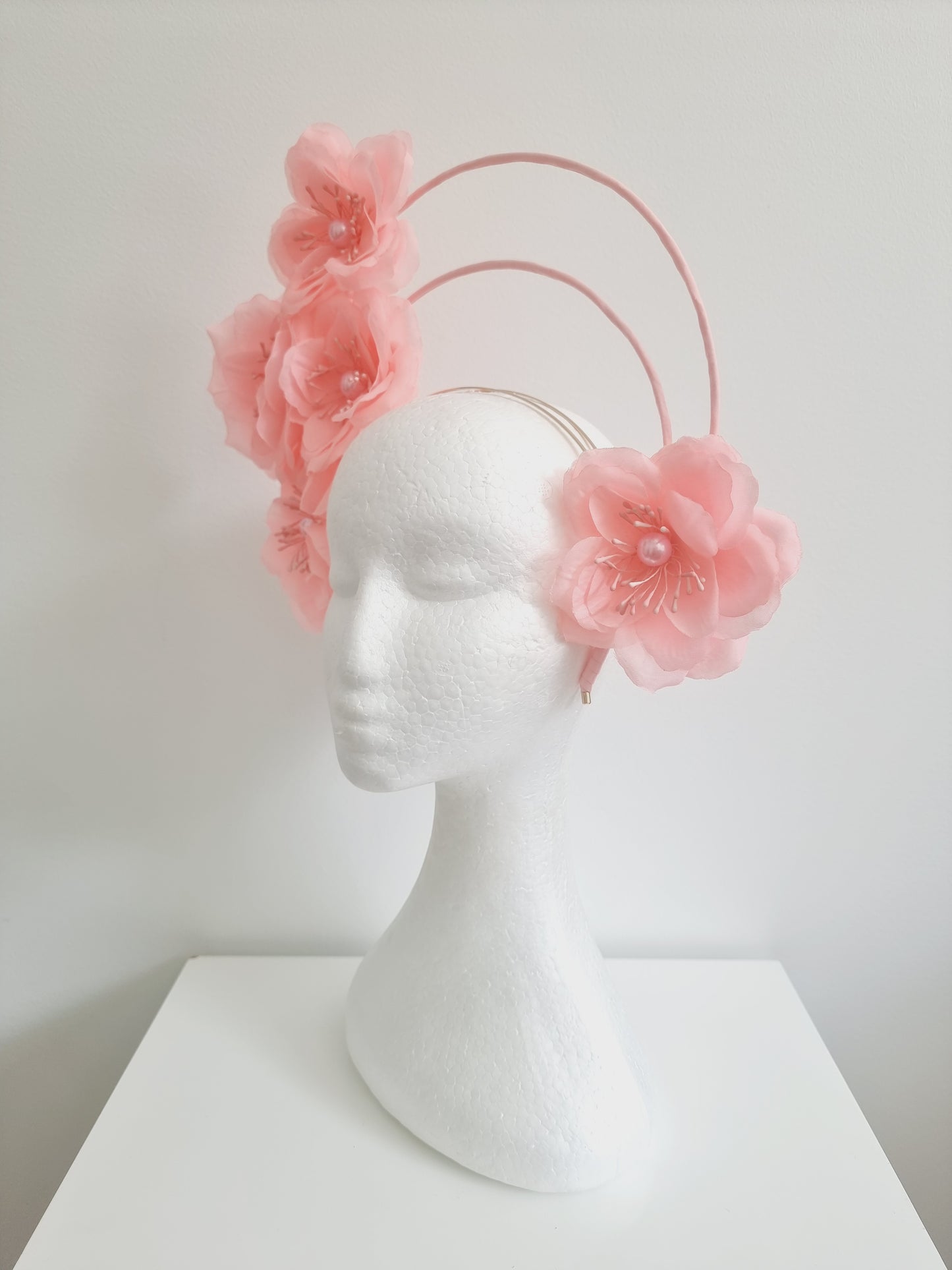 Miss Nikki. Womens double halo headband in Pale Pink