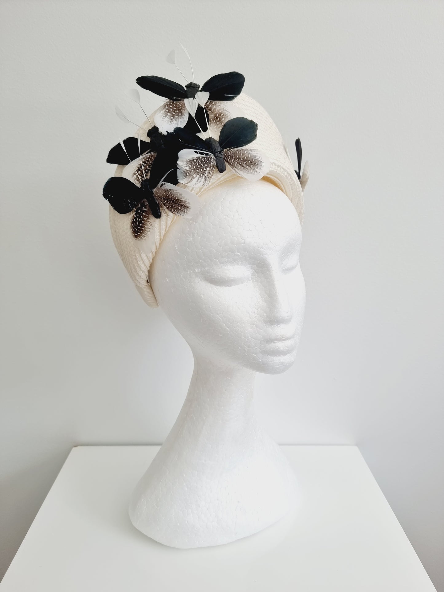 Miss Letha. Womens halo headband with butterfly detail