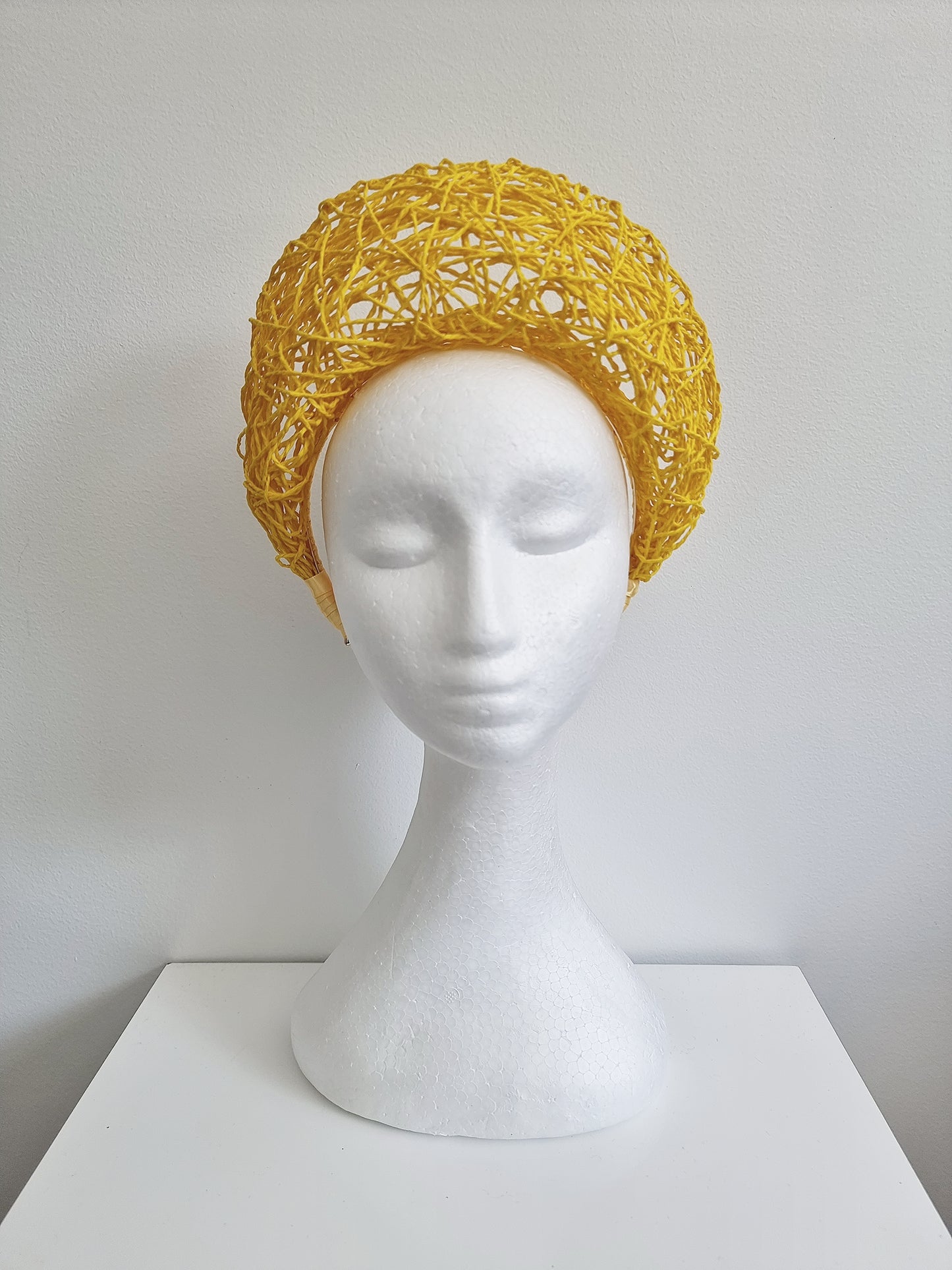 Order  - Miss Vida. Womens colourful open weave halo headband fascinator