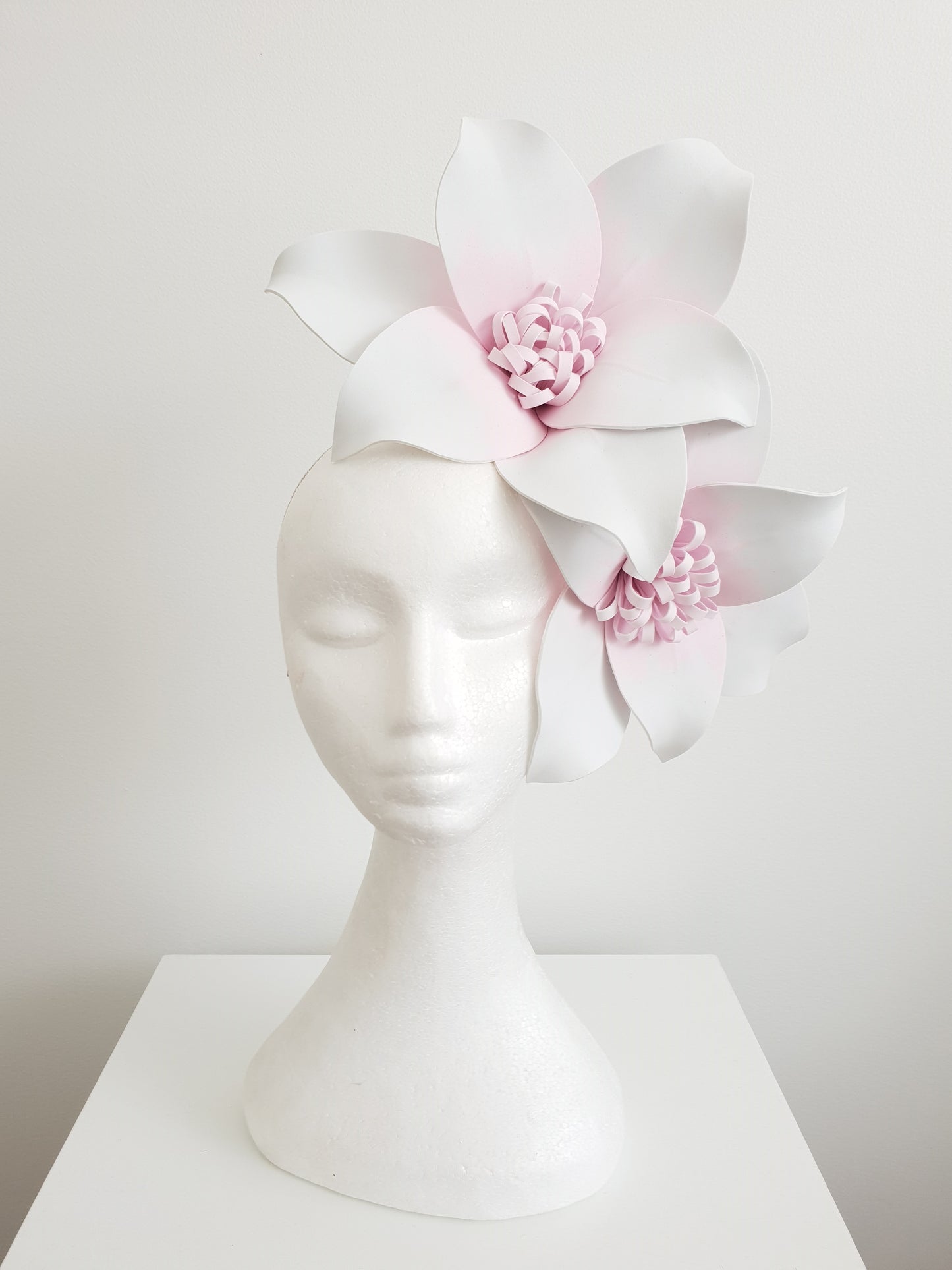 Order - Miss Olivia. Womens double flower headband fascinator